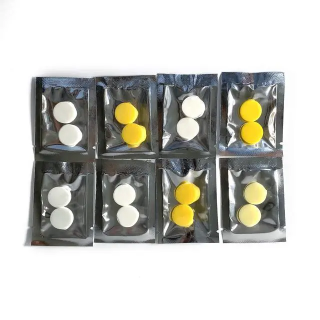 Alt view image 6 of 6 - 8 Pack Car Air Vent Clip Freshener Refills Solid Fragrance Replacement Pads with 8 Sample scents (2 pcs per pack, 16 count)