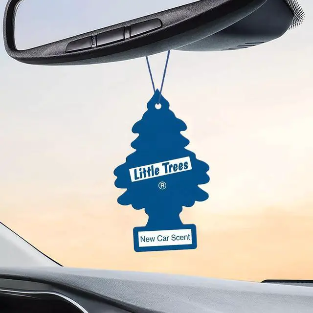 Alt view image 4 of 7 - Car Air Freshener | Hanging Paper Tree for Home or Car | New Car Scent | 2 Pack