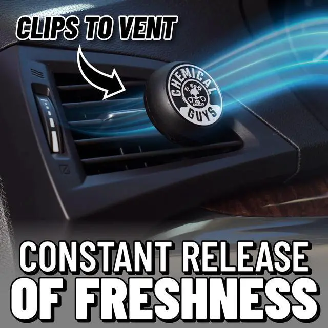 Alt view image 3 of 7 - Black Frost Vent Clip Air Fresheners, 5 Pack, Cars & Home | Airflow pushes the aroma through the whole car in seconds, and each clip hides out of sight behind the dash