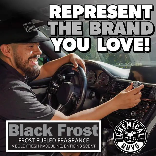 Alt view image 5 of 7 - Black Frost Vent Clip Air Fresheners, 5 Pack, Cars & Home | Airflow pushes the aroma through the whole car in seconds, and each clip hides out of sight behind the dash