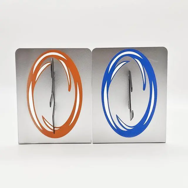 Alt view image 2 of 5 - Heavy Duty Metal Portal Bookend, Creative Gift for Game Lovers