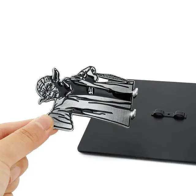 Alt view image 3 of 7 - Premium Heavy-Duty Metal Bookend - Black L-Shaped Book End | Book Supports on Office Desk, Creative Gift for Dad and Lover