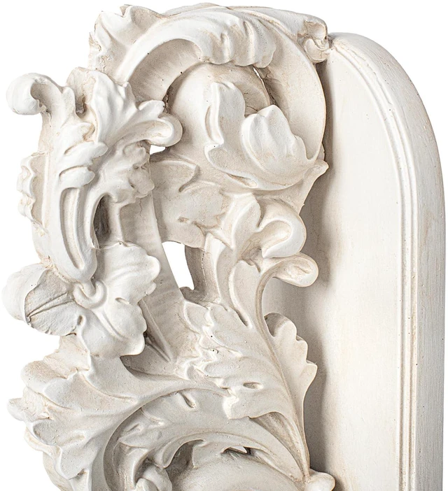 Alt view image 5 of 7 - Vintage Heavy Duty Bookends, Decorative Book Ends for Heavy Books, Unique Rustic Bookend Supports for Shelves, Stopper for Books/Movies/CD, Farmhouse Decoration, Distressed White