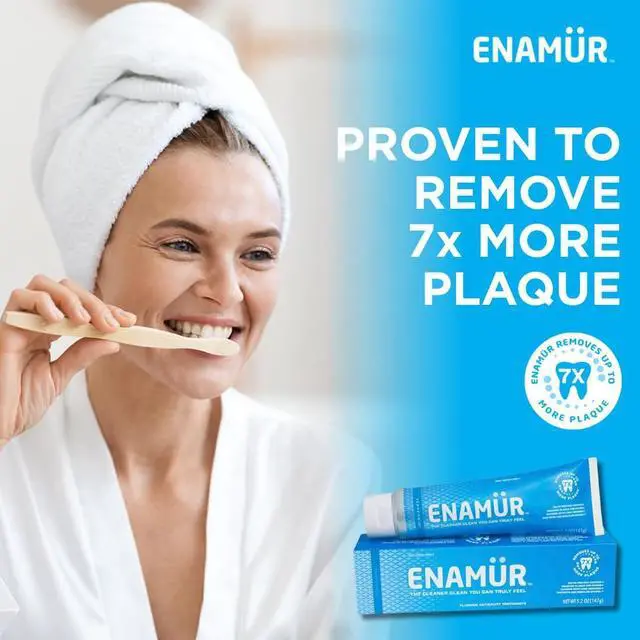 Alt view image 3 of 7 - Advanced Plaque & Stain Removal Toothpaste, Whitening, Flouride Protection 5.2 oz