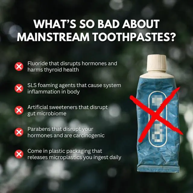 Alt view image 5 of 7 - Fluoride-Free Toothpaste Tablets - Nano Hydroxyapatite - Zero Artificial Flavors or Plastic - Remineralizes & Whitens Teeth - 60 Count (1 Month Supply)