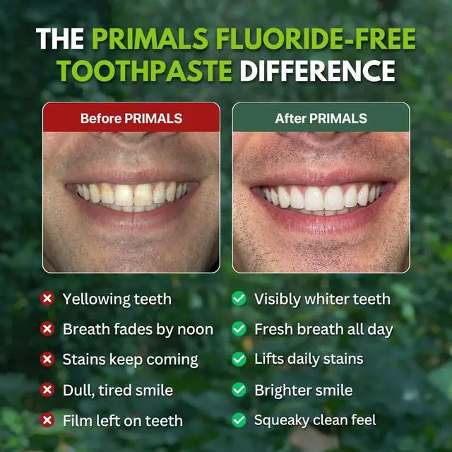 Alt view image 7 of 7 - Fluoride-Free Toothpaste Tablets - Nano Hydroxyapatite - Zero Artificial Flavors or Plastic - Remineralizes & Whitens Teeth - 60 Count (1 Month Supply)