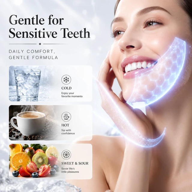 Alt view image 4 of 7 - 7.5% Hydroxyapatite Toothpaste for Enamel Protection, Fluoride-Free Formula with Gentle Mint, for Sensitive Teeth, Daily Protection, Long-Lasting Fresh Breath, 4.23 Oz (Grey1PC)