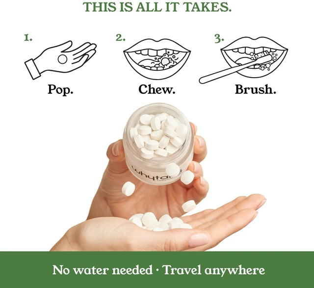 Alt view image 4 of 7 - Tootpaste Tablets (WhyTabs Plus)
