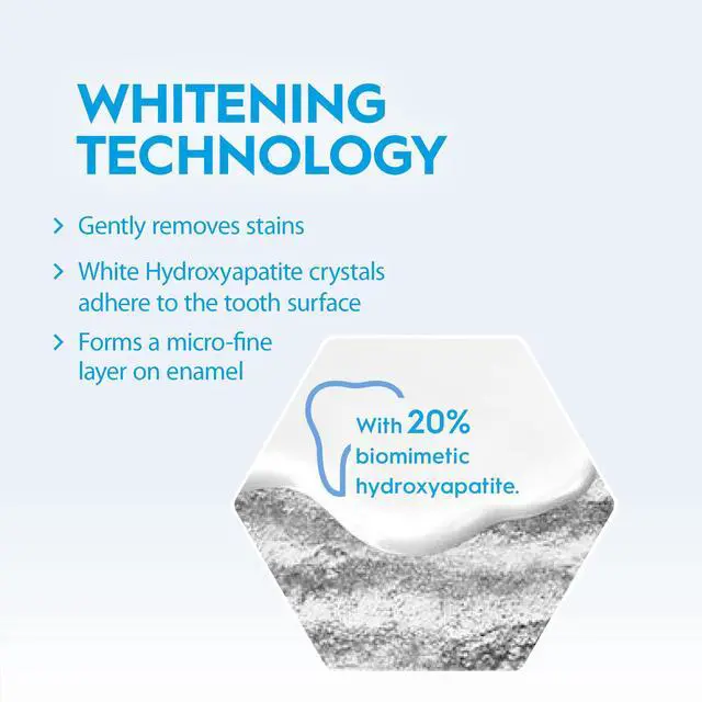 Alt view image 5 of 6 - White Filler Whitening Toothpaste 4.77 Oz | 20% Hydroxyapatite Teeth Whitening fomula, fluoride free, Clinically Tested Expert for Enamel and Gum Care, 4.77 Oz 2 Pack