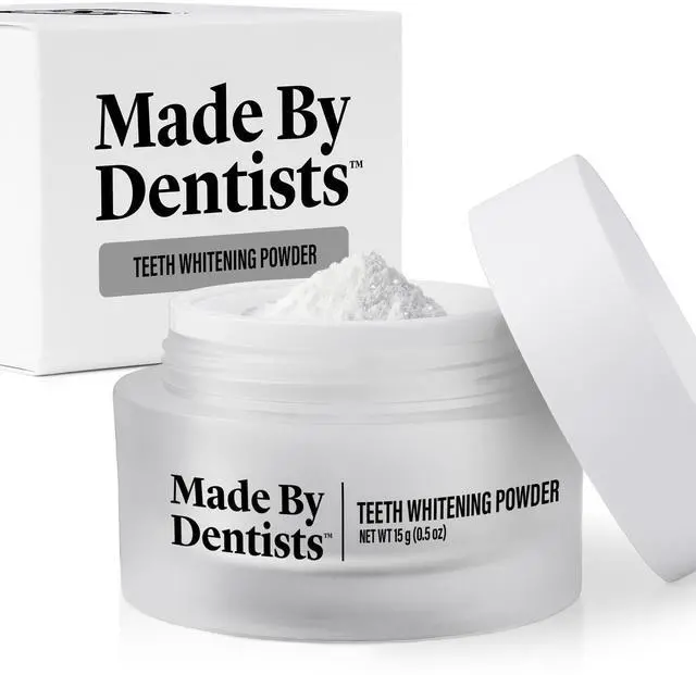 Main image of Teeth Whitening Powder Hydroxyapatite Formula with Pap & Diamond Pwdr, Remineralizing Tooth Powder, Mix with Any Toothpaste, Removes Coffee & Wine Stains, Safe for Sensitive Teeth