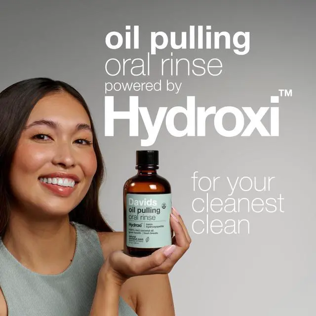 Alt view image 5 of 7 - Nano Hydroxyapatite Oil Pulling Mouthwash MCT Coconut Oil Mint 9 oz | Peppermint, Spearmint, Anise & Wintergreen Oils | Deep Oral Clean | Fresh Breath