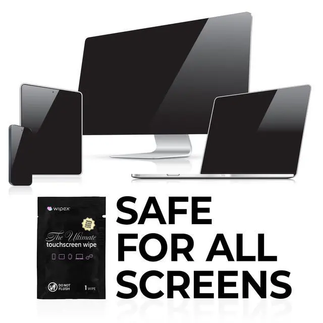 Alt view image 6 of 7 - Screen Wipes & Gym Wipes Combo Pack - 75ct Gym Equipment Canister & 24ct Individually Wrapped Fitness Touch Screen Cloths, Safe for Yoga Mats & Electronics, Lavender Scent