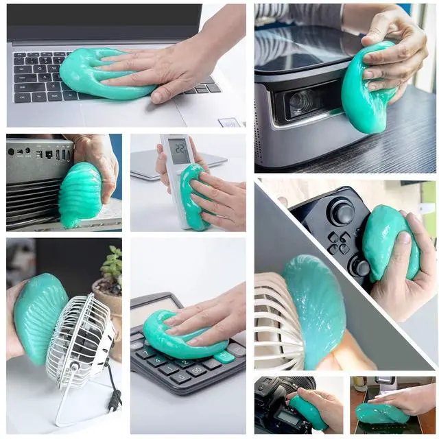 Alt view image 6 of 7 - Keyboard Cleaning Gel Dust Removal Cleaner | For Keyboard Crevices, Car Interior, Office and Electronics