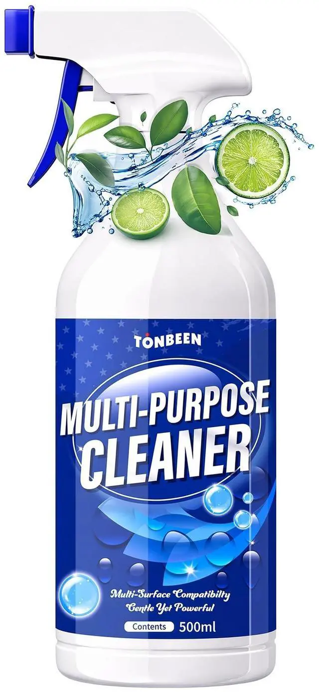 Main image of Mouse Pad Cleaner 500ml - Key Board Cleaner Spray | for Remove Fingerprints, Oil Stains & Stains from Desk Supplies & Gaming Accessories - Lime Scent Plant-Based Formula