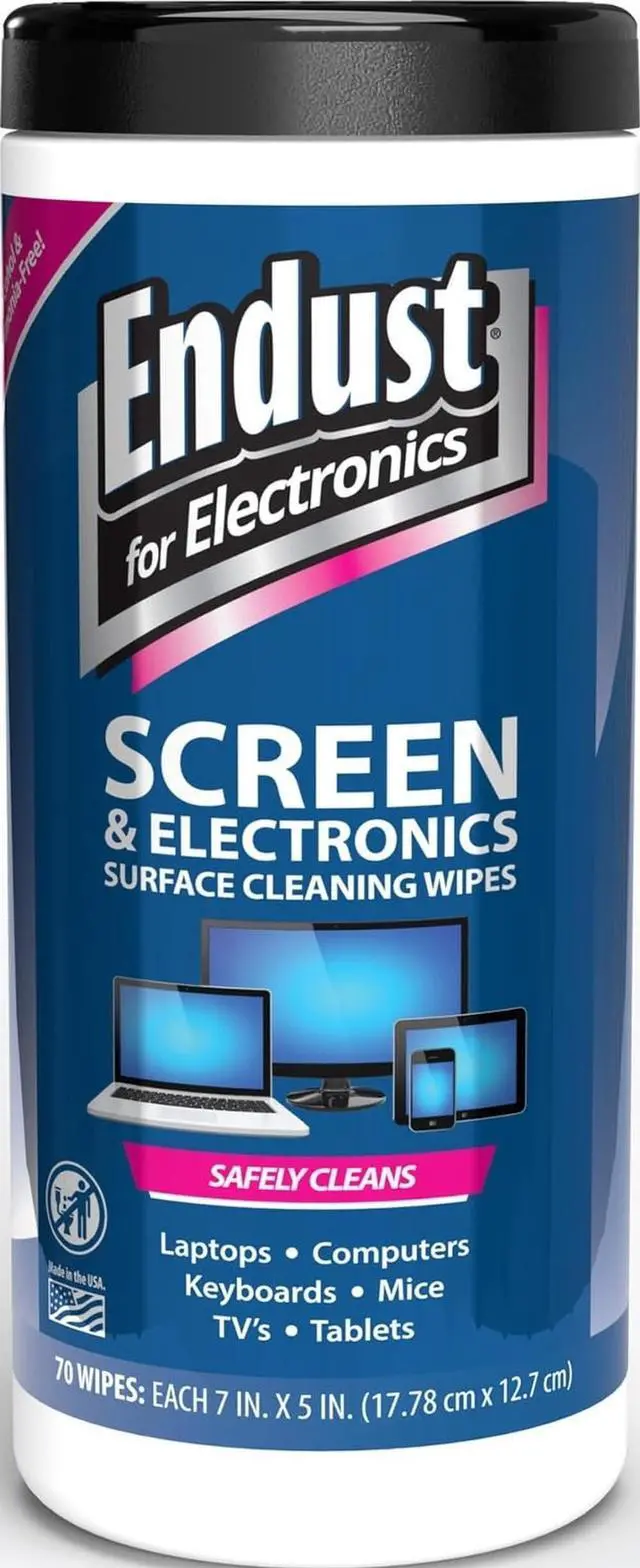 Main image of for Electronics; Screen & Surface Cleaning Wipes, Great LCD and Plasma Wipes, 70 Wipes (11506)