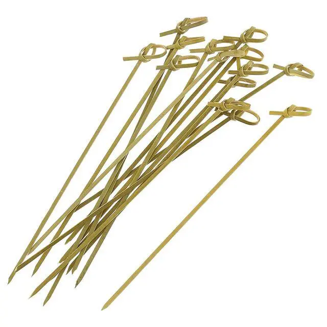 Alt view image 2 of 3 - PW BambooKnot7-300ct Bamboo Knot 7-300ct, 7" Bamboo Knot Picks (Pack of 300)