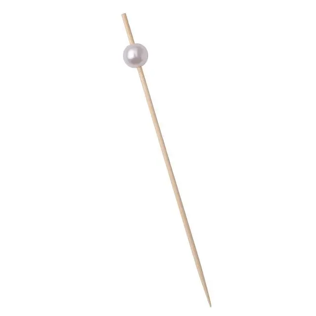 Alt view image 4 of 6 - Cocktail Picks for Appetizers, Toothpicks for Appetizers, 200PCS Bamboo Cocktail Toothpicks for Drinks Fruit, Decorative Bamboo Skewers for Appetizer Food Sticks