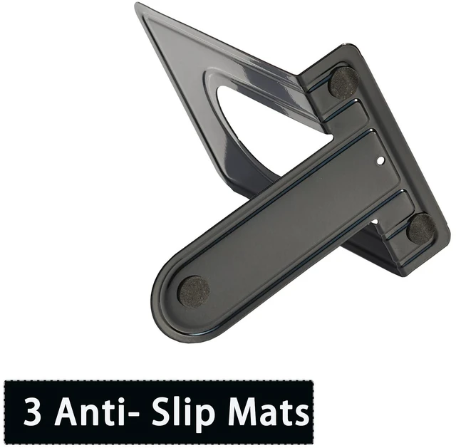 Alt view image 4 of 7 - Book Ends, Heavy Duty Bookends to Hold Books, Metal Bookends | Book Ends for Home Office Decorative, Black 6.5 x 5 x 5.7 in, 7 Pair/ 14Piece