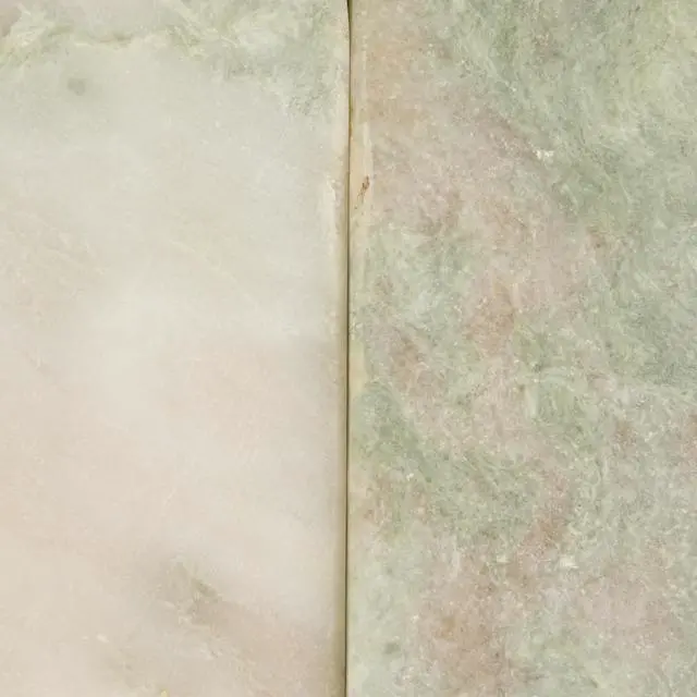 Alt view image 6 of 7 - Half Arch Marble Bookends, Green