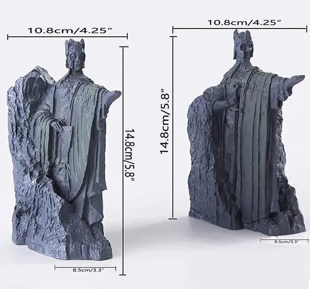 Alt view image 2 of 6 - Bookends Book End Lord of Rings Hobbit Book Decoration Decorative Book | Book Decoration Resin Decorative Book Stopper Binder and Dividers