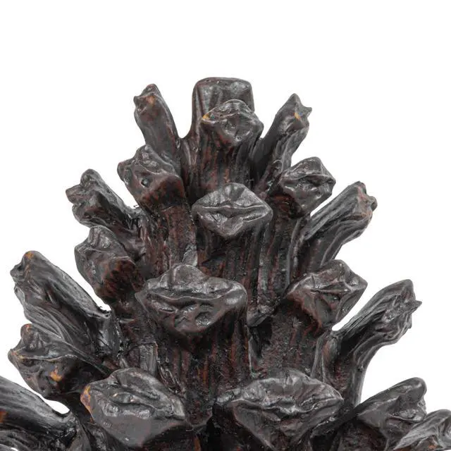 Alt view image 5 of 7 - Pinecone Shaped Resin Bookends (Set of 2 Pieces)