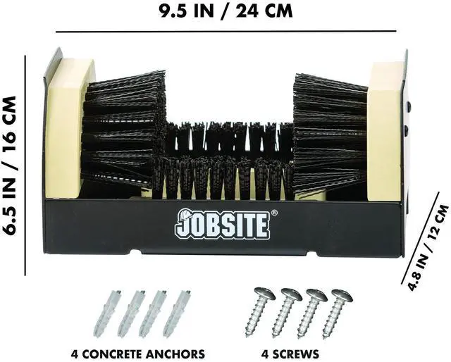 Alt view image 2 of 6 - The Original Boot Scrubber - All Weather Industrial Shoe Cleaner & Scraper Brush