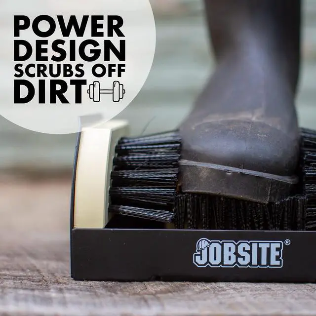 Alt view image 3 of 6 - The Original Boot Scrubber - All Weather Industrial Shoe Cleaner & Scraper Brush