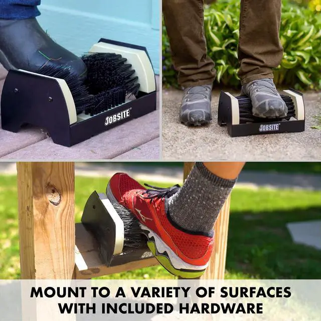 Alt view image 6 of 6 - The Original Boot Scrubber - All Weather Industrial Shoe Cleaner & Scraper Brush