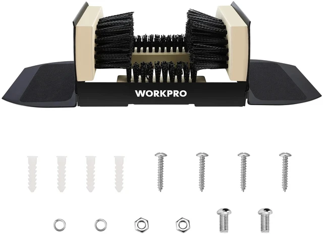 Main image of Boot Cleaner, Heavy Duty Shoe Boot Scrubber & Scraper Brush Outdoor | Length 18-1/2'' (47 cm), Heavy Duty Boot Brush, All Weather fits for Farm, Porch, Indoors & Outdoors