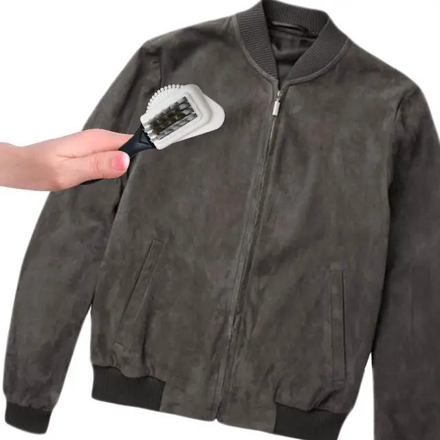 Alt view image 5 of 6 - Suede & Nubuck Leather Cleaning Brush - 1 Pack