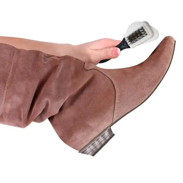 Alt view image 6 of 6 - Suede & Nubuck Leather Cleaning Brush - 1 Pack