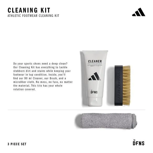 Alt view image 5 of 7 - CARE Sports Shoe Cleaning Kit with Shoe Cleaner 90 ml, Brush & Cloth | 3-Piece Sneaker Cleaner Set