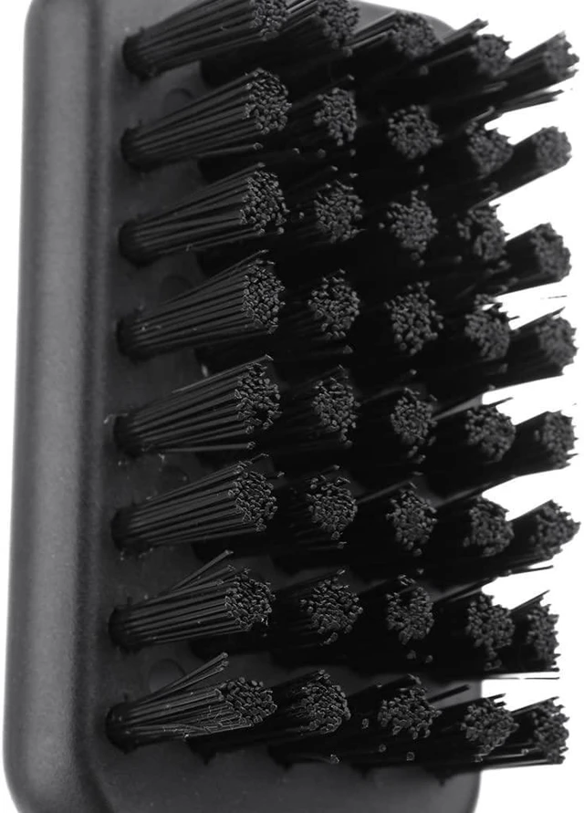 Alt view image 3 of 5 - 2pcs Durable Golf Shoes Brush Dirt Mud Remover, Nylon Cleaning Bristles with Shoehorn Handle and Spike Wrench