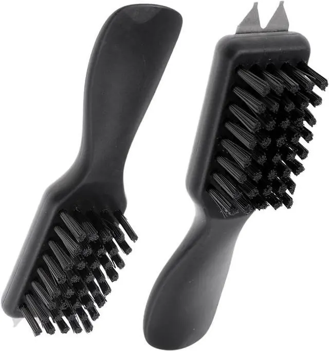 Main image of 2PCS Golf Shoes Brush, Compact Brush Cleaner Dirt Mud Remover Tools fit for Golf Club Groove Cleaning Accessories