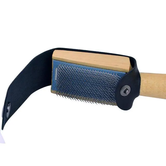 Alt view image 5 of 7 - Dancing Shoes Brush Wooden Suede Sole Shoe Brush Cleaner Cleaning Brush for Modern Latin Dance Shoes Wire Brush