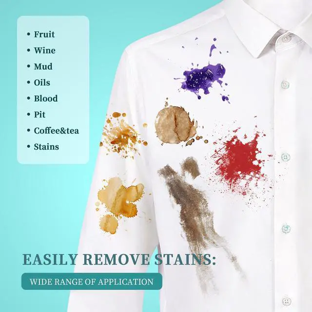 Alt view image 6 of 7 - Laundry Stain Brush, Natural Soft Boar Bristles, Removes Tough Stains from Delicate Fabrics Like Knits, Cotton, and Linens, Gentle on Fabrics, No Damage