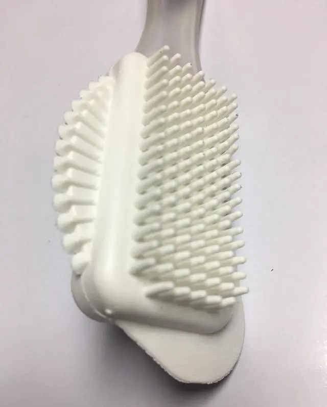 Alt view image 4 of 6 - Suede Shoe Cleaner Brush | Made in Germany | 4-Way Cleaning & Refreshing | Brass & Nylon Bristles + Rubber | for Suede Nubuck & Velvet Shoes Boots & Bags | 1 Brush