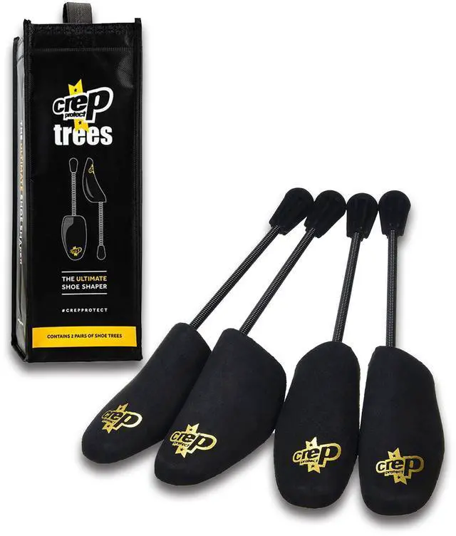 Main image of Shoe Shaper Trees (2 Pairs) Prevents Creases & Maintains Sneaker Shape | Fits US 6-13 (Black)