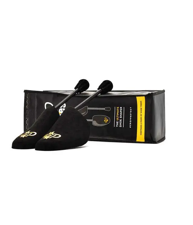 Alt view image 5 of 7 - Shoe Shaper Trees (2 Pairs) Prevents Creases & Maintains Sneaker Shape | Fits US 6-13 (Black)