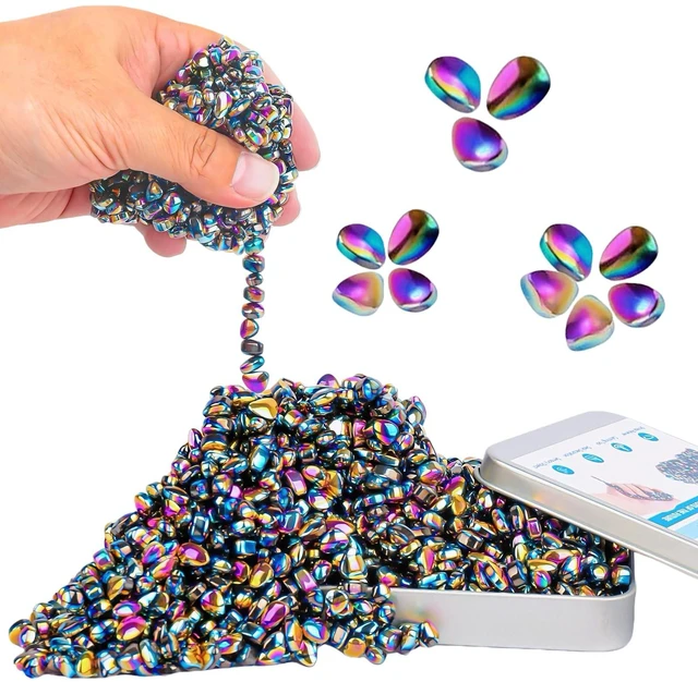 Main image of 550PCS Magnetic Fidget Toys for Adults and Teens, Sensory Toys with ADHD | Stocking Stuffer Gifts for Men and Women; Quiet Sensory Fidgets for Teens with Autism; Classroom Prizes, Desk and Travel Toys