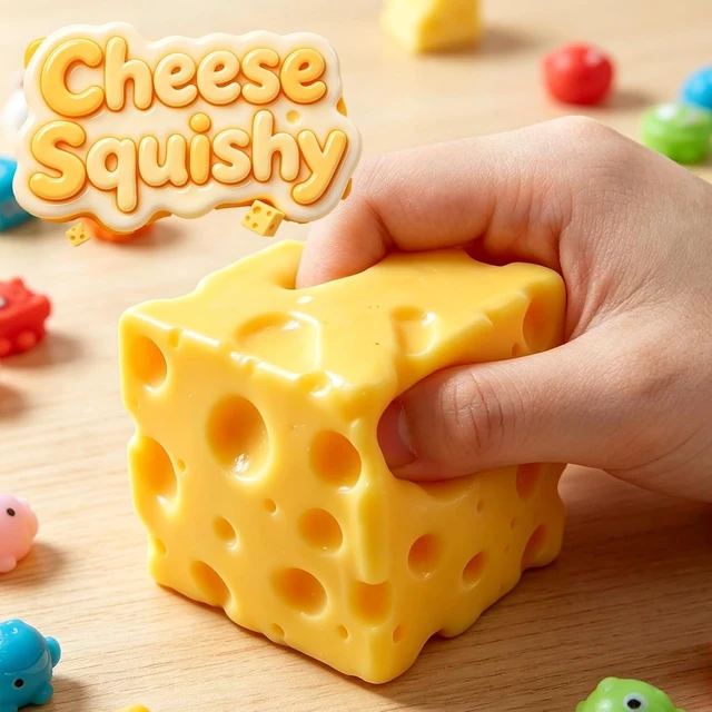 Alt view image 2 of 5 - Squishy Toy Set, Sensory Stress-Relief Soft Silicone Toys, Soft and Bouncy Stress-Relief Toys, Anxiety Relief, Cute Soft Silicone Toys, Party Favors (Set B)