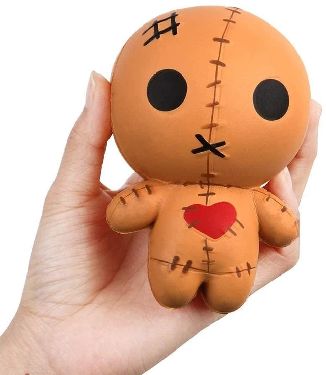 Main image of 4.7 Inches Voodoo Dolls Squishies Ghost Doll Halloween Kawaii Soft Slow Rising Scented Squishies Stress Relief Kids Stress Relief Kid's Toys
