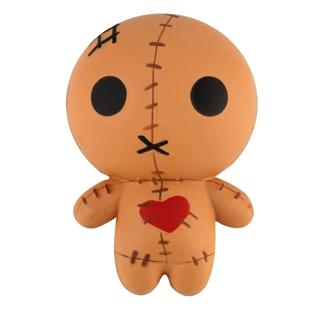 Alt view image 4 of 7 - 4.7 Inches Voodoo Dolls Squishies Ghost Doll Halloween Kawaii Soft Slow Rising Scented Squishies Stress Relief Kids Stress Relief Kid's Toys