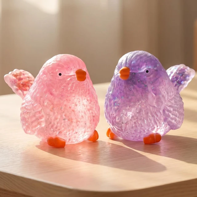 Alt view image 5 of 7 - 2Birds Stress Balls Fidget Squishy, Soft Slow Rebound Squeeze Toys for Stress Relief, Christmas Fidgets for Adults