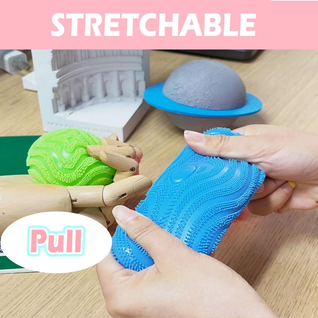 Alt view image 5 of 6 - Ball Squishy Stress Ball,Soft Slow-Rise Sensory Fidget Toy for Adults | Calming Squeeze Ball for Anxiety Relief, Hand Flexibility & Focus Enhancement (Pink)