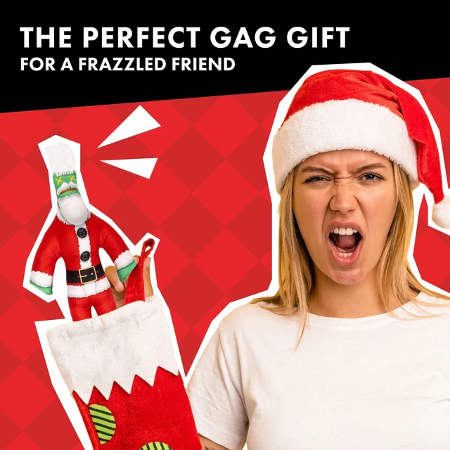 Alt view image 5 of 6 - Limited Edition - Dammit Santa Grnch - Stress Relief, Gag Gift