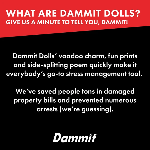 Alt view image 6 of 6 - Limited Edition - Dammit Santa Grnch - Stress Relief, Gag Gift