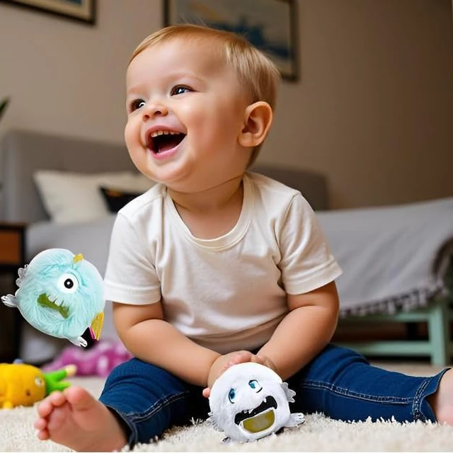 Alt view image 2 of 7 - Toys, Plush Monster Fidget Toys for Kids, Fidget Toys Adults Squishy Toys for Stress Relief, Calming, Focus, Autism and ADHD