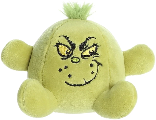 Alt view image 2 of 6 - Whimsical Dr. Seuss Stress Ball Grinch: Feelin' Grinchy Stuffed Animal - Magical Storytelling - Officially Licensed - Green 3.5 Inches