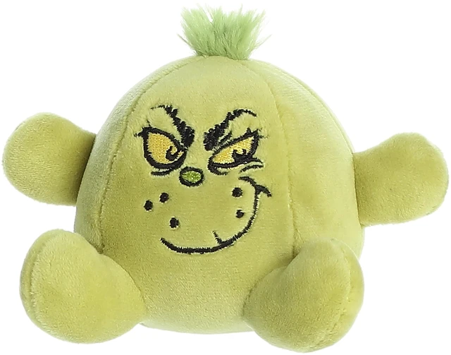 Alt view image 4 of 6 - Whimsical Dr. Seuss Stress Ball Grinch: Feelin' Grinchy Stuffed Animal - Magical Storytelling - Officially Licensed - Green 3.5 Inches